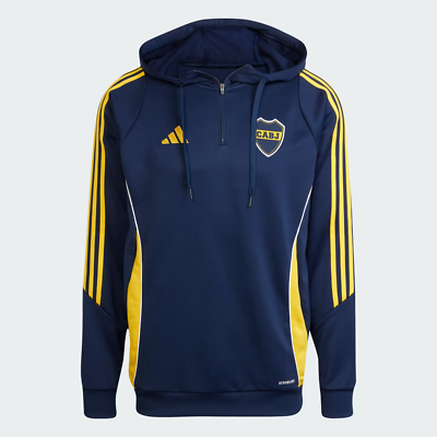 BOCA JUNIORS TIRO 25 COMPETITION TRAINING HOODIE - ADIDAS JP3430