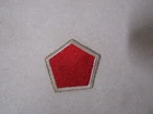 MILITARY PATCH SEW ON OLDER WW2 ERA 5TH REGIMENTAL COMBAT TEAM RCT