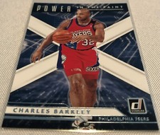 2021-22 Donruss Basketball Charles Barkley Philadelphia 76ers Power in the Paint