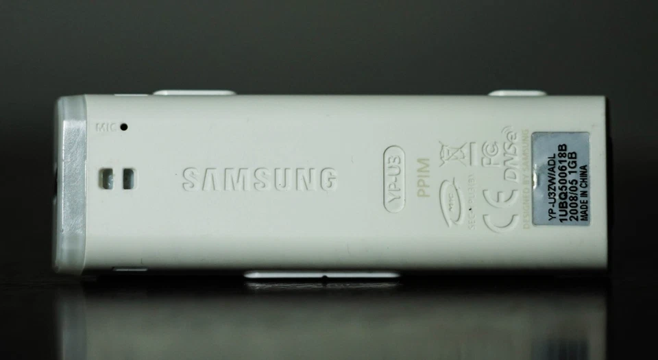 Reproductor Mp3 Samsung YP-U3 1 GB Foto 4 de 4