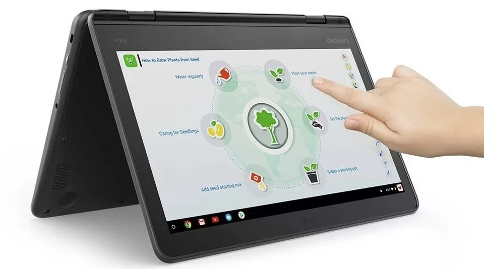 CHROMEBOOK LENOVO 300e 11,6” REACONDICIONADO 100% TESTADO - Immagine 3 di 4