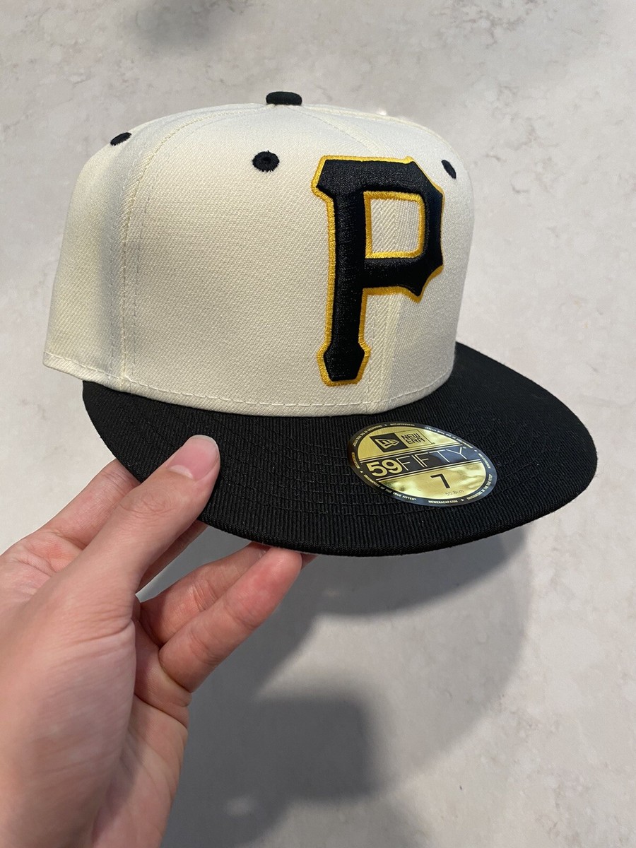 Hat Club New Era 59Fifty Pittsburgh Pirates Ivory Chrome 2 Tone