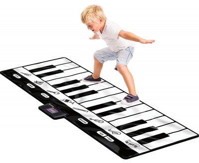 child piano floor mat