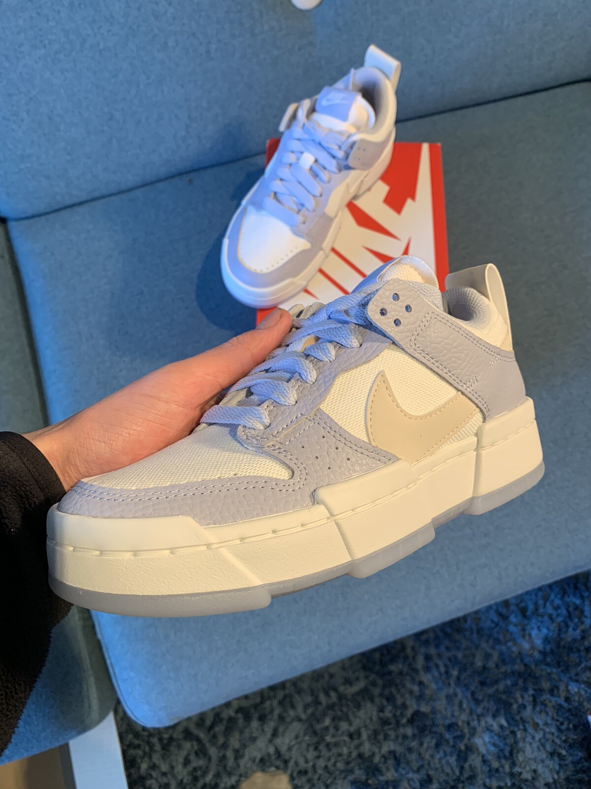 Купить Nike Dunk Low Disrupt Summit White Ghost / на Аукцион DE из Германии  с доставкой в Россию, Украину, Казахстан