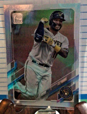 2021 Topps series 1 Omar marvaez #282 Catchers Milwaukee Brewer Baseball Card🥎