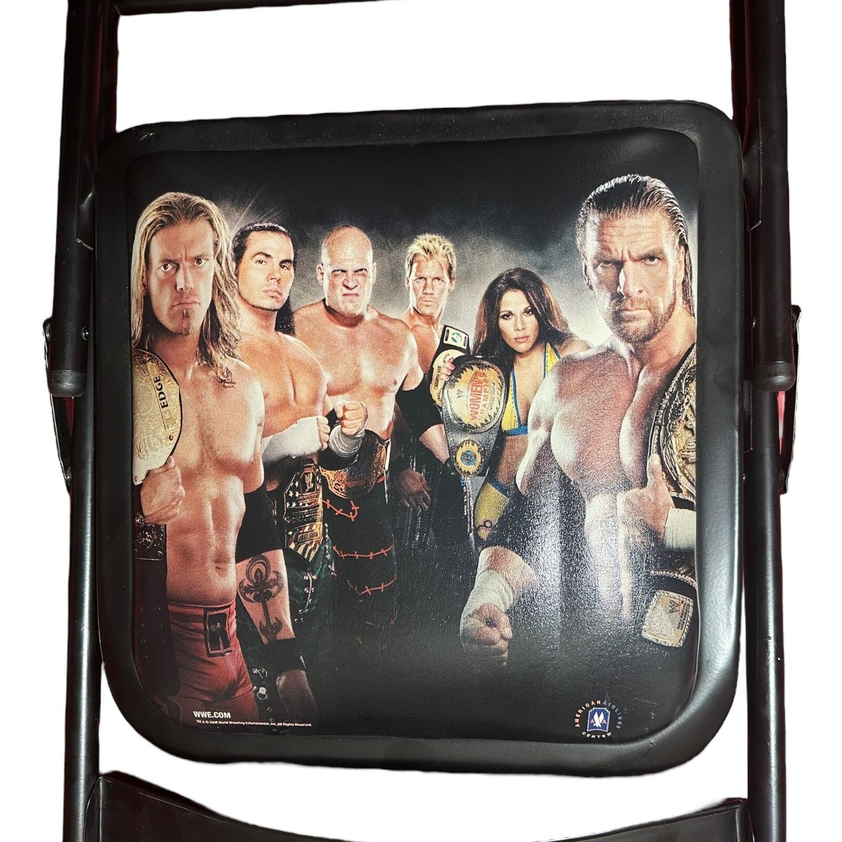 WWE WrestleMania 22 特別リングサイド パイプ椅子 WWE Wrestlemania 22 Undertaker 14-0 Ringside PPV Chair WWF