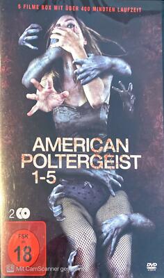 American Poltergeist 1 bis 5 - Horror / Thriller - 400 Minuten - 5 Filme