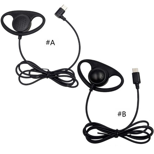 USB C Headsets Earpiece Ear Hook Single Earbud USB C Earphone Extension Line - Picture 5 of 10