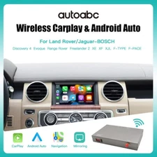 Wireless Carplay Android Auto For Land Rover Jaguar Bosch Freelander2 XE XF XJL