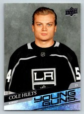 2020-21 Upper Deck #724 Cole Hults Young Guns RC (ref 180491)