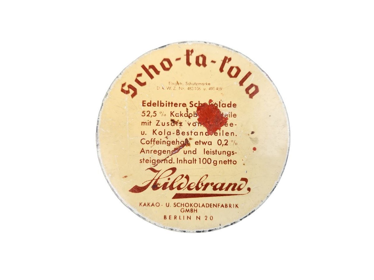 Original Pre-War Scho-Ka-Kola Chocolate Tin | eBay