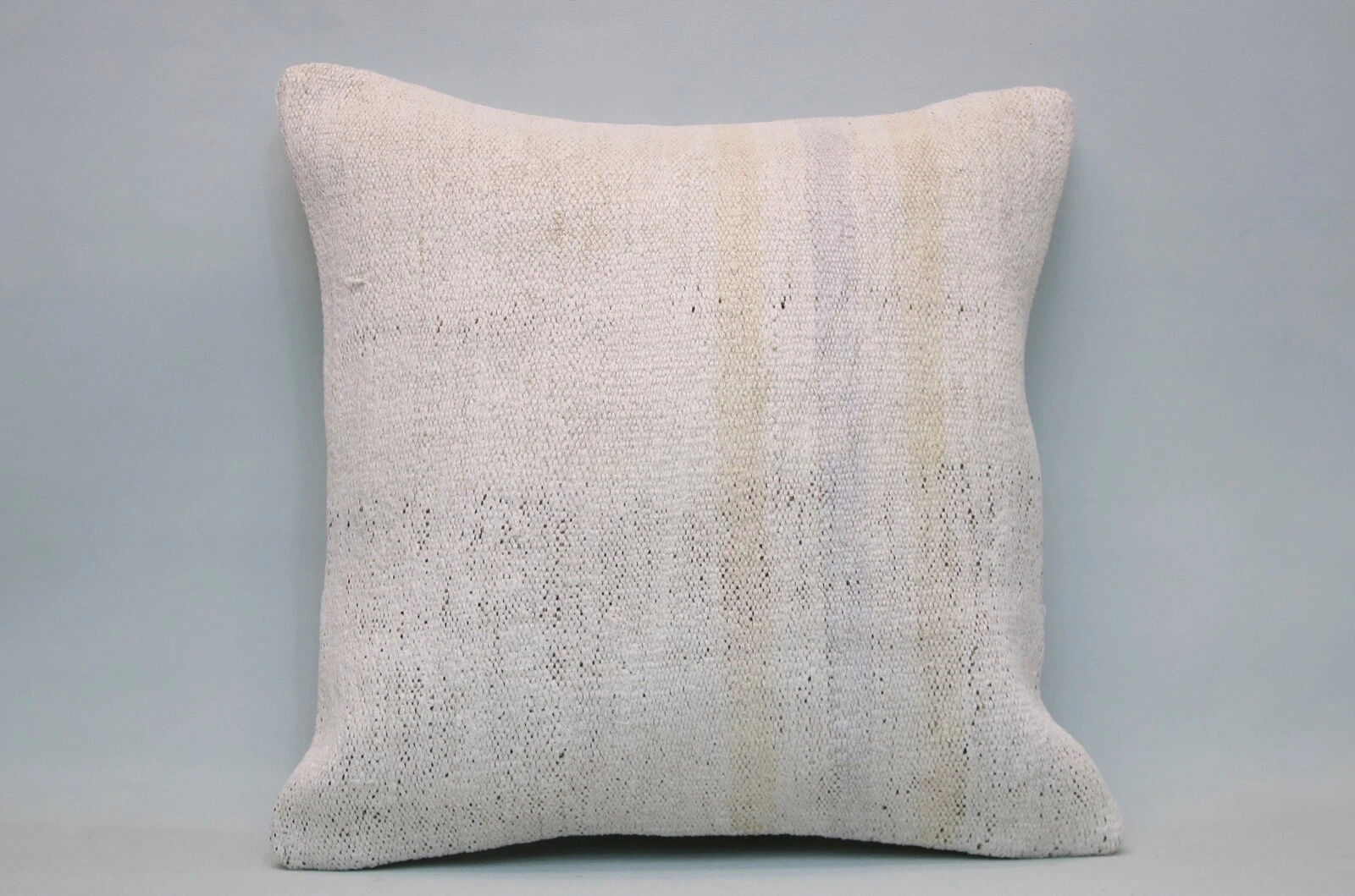 White Hemp Pillow Cover, 16"x16", Decorative Pillow, Throw Pillow, Accent Pillow
