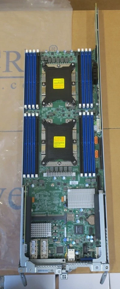 NEW Supermicro SuperServer 2029TP-HC0R 24x 2.5" Bay 4x X11DPT-PS CTO Server Node - Image 4 of 4