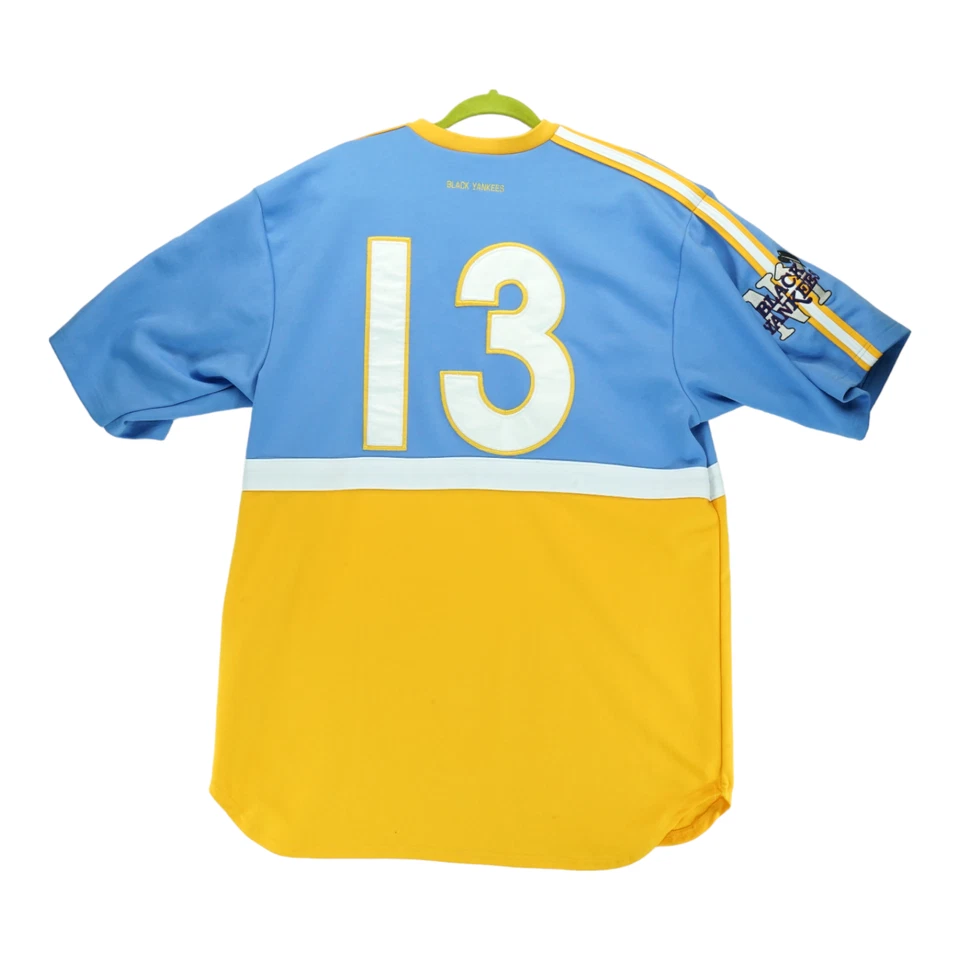 Camiseta deportiva vintage de poliéster azul NY negra Yankees #13 para hombre talla XL Foto 2 de 4