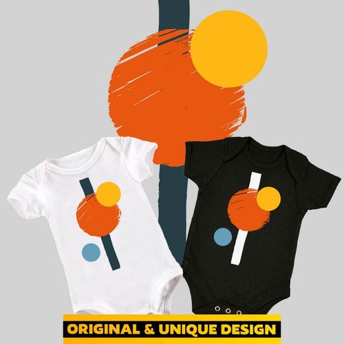 Camiseta Minimal Abstracta Colorida Diseño Estampado Artístico Manga Corta Cuello Redondo Divertida - Imagen 15 de 28