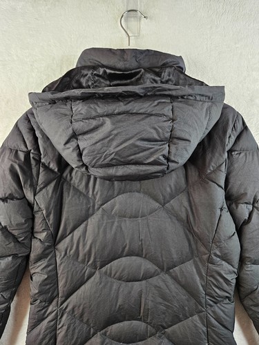 The North Face Womens Black 550 Long Goose Down Puffer Coat Size XS - Picture 17 of 22