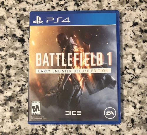 Battlefield 1: Early Enlister Deluxe Edition (PS4) Tested! Free Shipping!