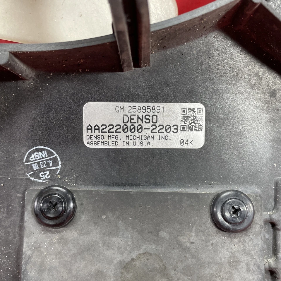 Cadillac CTS 2008 radiador motor ventilador 25895891 OEM (con) Foto 2 de 4