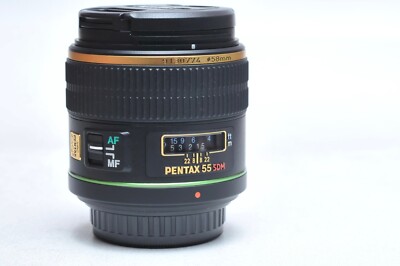 Pentax DA* 55mm f1.4 SDM SMC Lens *NO AF*