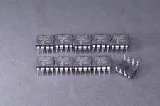 Lot of 10 x 24LC02B-I/P Microchip EPROM Memory 2Kb 900ns 5.5V 8-PDIP Thru Hole