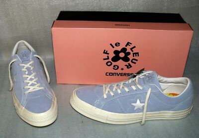 Converse 159432C ONE STAR Golf LE Flour OX Leder Schuhe Sneaker 46,5 Blau Weiß