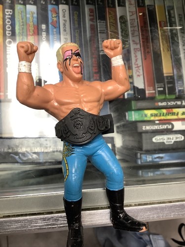 Galoob Sting Wrestling Action Figure WCW with Cham...