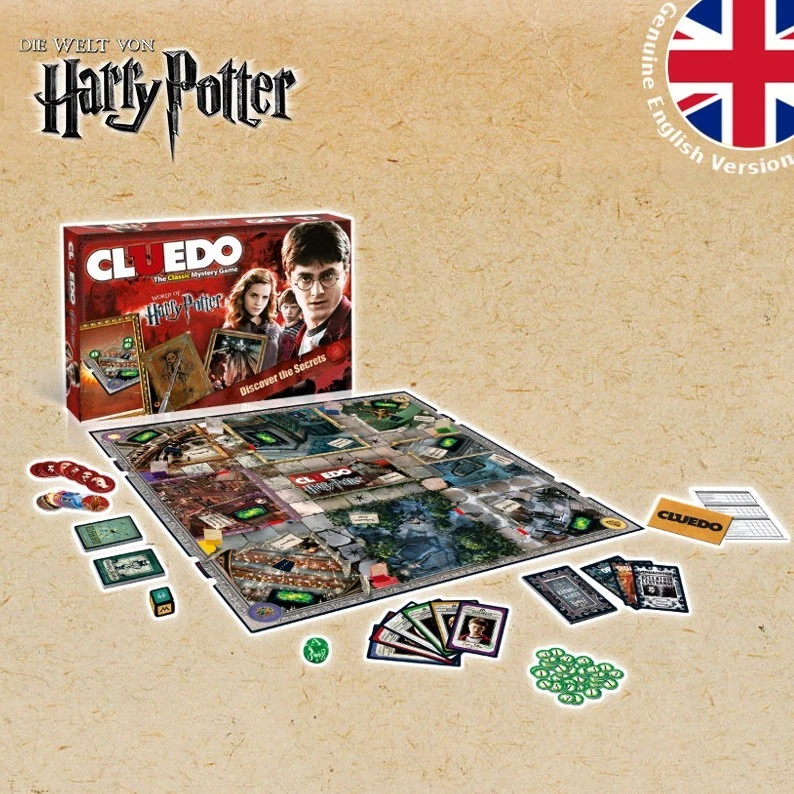 Cluedo Harry Potter Board Game English New eBay