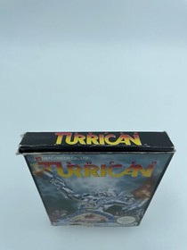 Super Turrican Nintendo NES PAL mit Karton besch&auml;digt Klassiker 1992