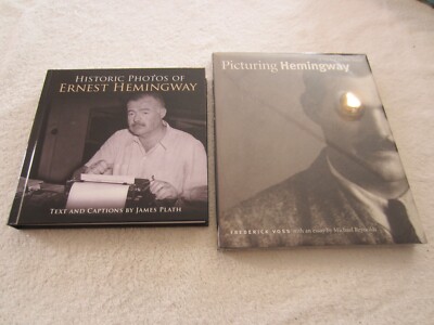 Historic Photos of Ernest Hemingway by James Plath (Hardcover 2009) +1 Book