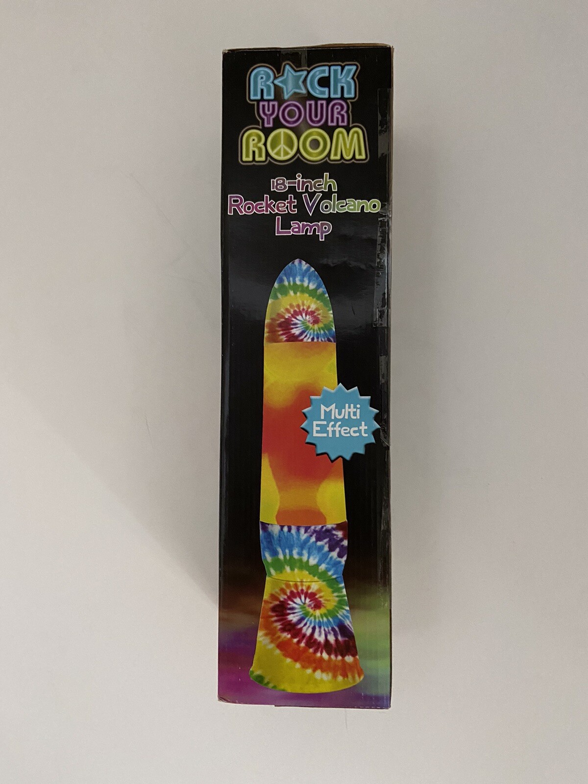 Rock Your Room 18 inch Rocket Volcano Lamp Multi Effect