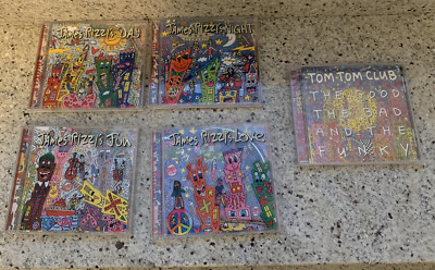 James RIZZI : CD Set ''FUN'', ''LOVE'', ''DAY'', ''NIGHT'', & TOM TOM CLUB limitiert,