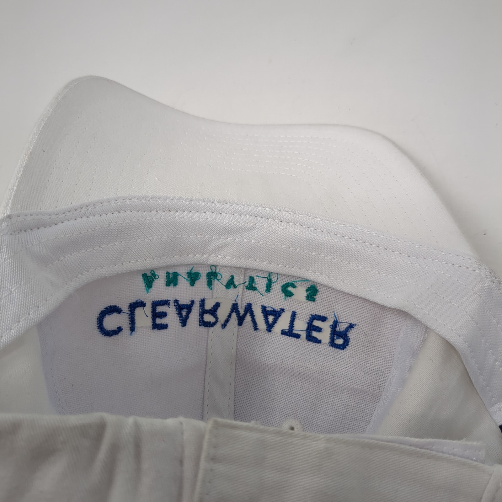Clearwater Analytics Strapback Hat White One Size… - image 8
