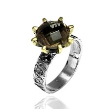 Handmade Authentic Ring Jewelry Made of Sterling Silver