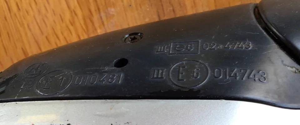 Espelho retrovisor lateral porta elétrica passageiro Audi A4 2009-2012 OEM AQUECIDO vidro azul - Imagem 4 de 4