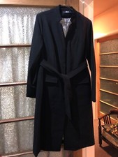 Ellos Black Coat Size Uk 10
