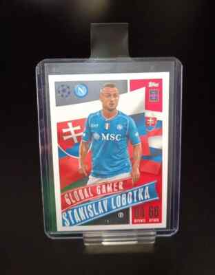 #212 STANISLAV LOBOTKA - GLOBAL GAMER - TOPPS MATCH ATTAX EXTRA 23/24