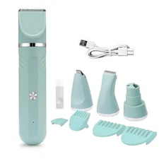 4 in 1 Multi-Functional Electric Pet Cat/Dog Grooming Clippers Hair Trimmer QS