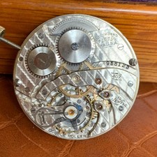 1920 South Bend Grade 407 12S 17 Jewels Open Face Pocket Watch Movement Repair