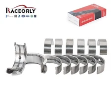 RACEORLY Crankshaf Main Bearing Set +0.50 For BMW X5 30d 535d 3.0 Diesel N57D30A