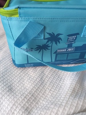 NWT Trader Joes Mini Cooler Bag Blue