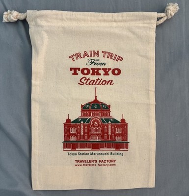 TRAVELER'S FACTORY Tokyo Station Limited Baumwolltasche
