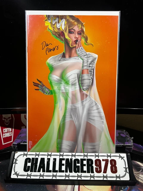 ARCHIE Halloween Spectacular #1 Burns - Dan Parent SIGNED VIRGIN w/ COA (Orange)