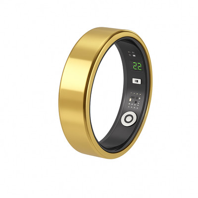 traxRING one   Smarter Gesundheitsring in Gold