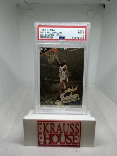 1997-98 Fleer Ultra - Michael Jordan #23G Gold Medallion PSA 9