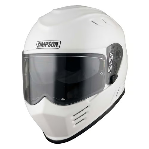 SIMSON VENOM ヘルメット XL Simpson White Venom Helmet Size XL | eBay
