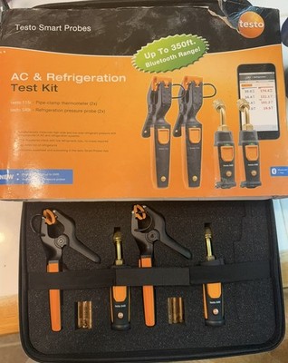 testo Smart Probe Kit I HVAC/R Gauge Set, Refrigeration 549i  115i