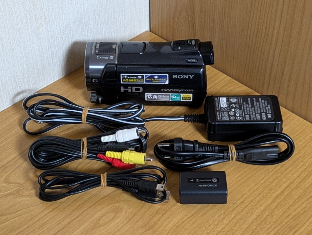 SONY HDR-CX550V Handycam Camcorder NightShot Full HD Japanese only