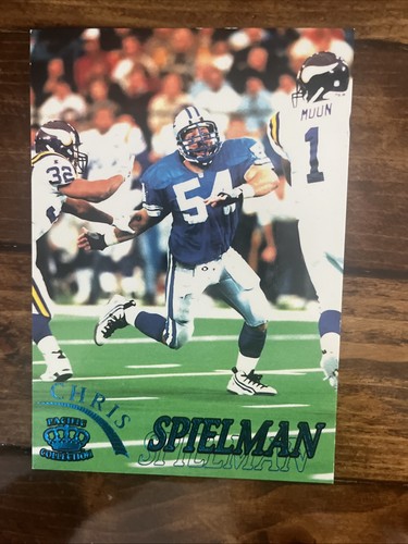 1996 Pacific Gridiron #42 Spielman & #40 Perriman Detroit Lions Cards EX/NM - Picture 2 of 5