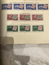 MALDIVES 1961 COMPLETE SET TO 1 RUPEE MINT