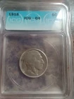 1918 P Buffalo Nickel ICG-G4